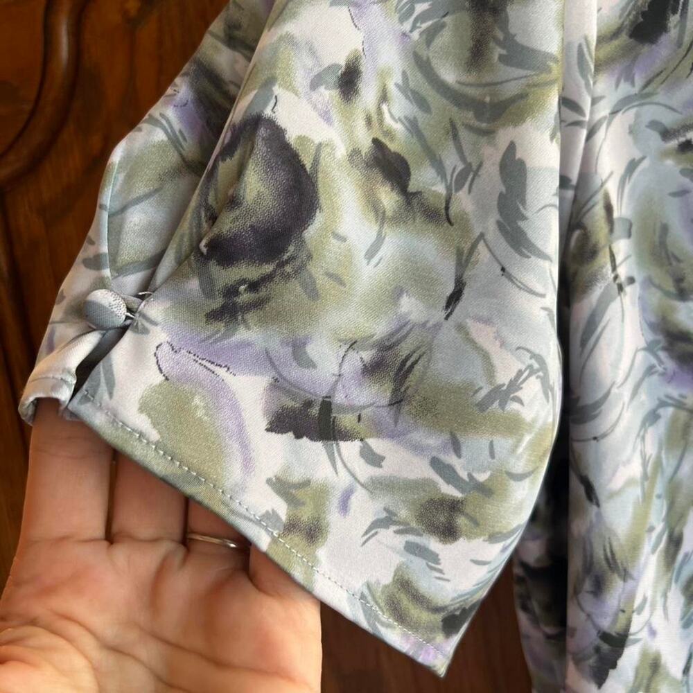 Downeast floral maxi dress‎ with pockets size L - Picture 6 of 8